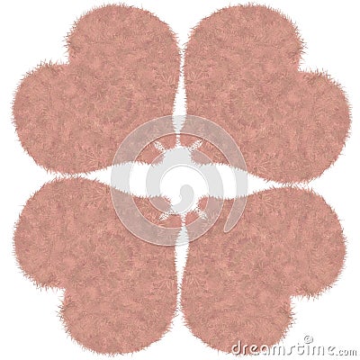 st patrick background four leaf clover lucky leaf lucky flower four leaf clover magic symbol of good luck botany plants Stock Photo